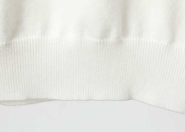 ブランドセーター角部分ディテール